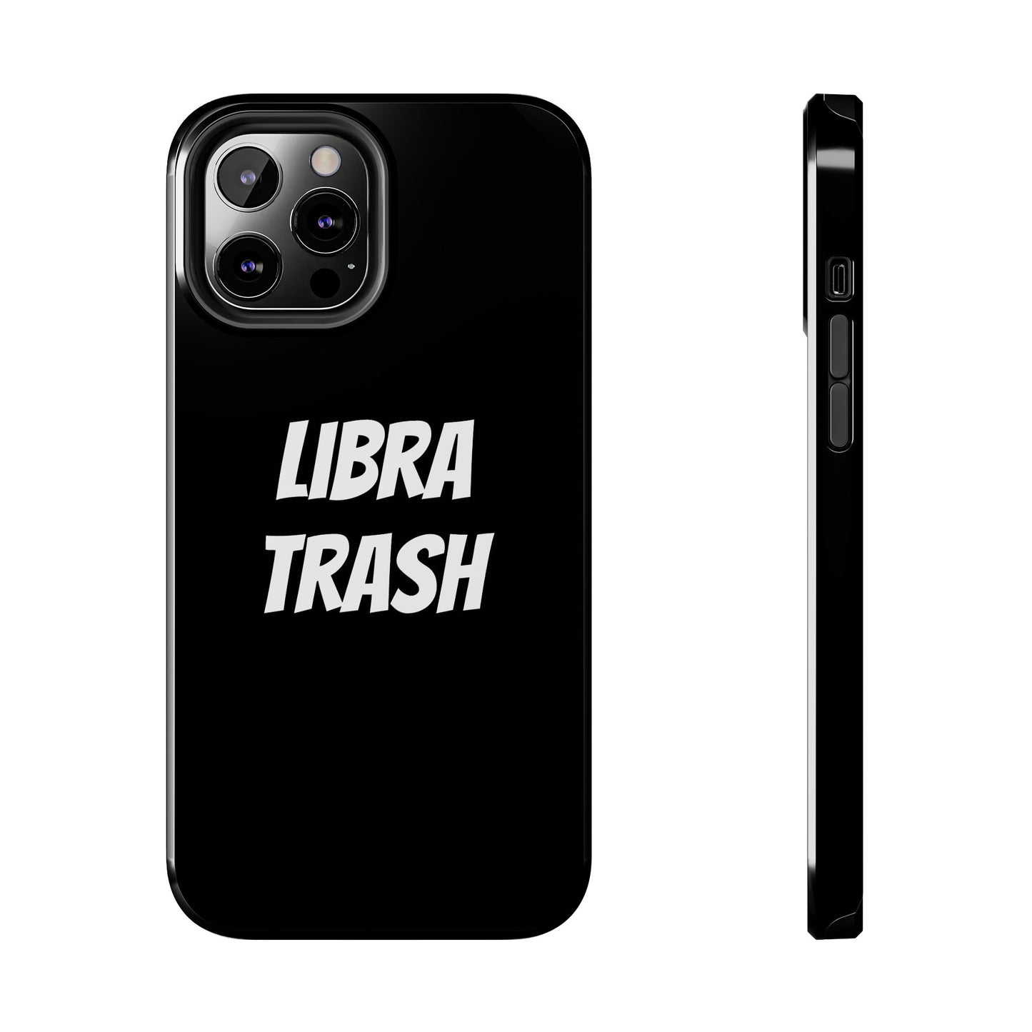 libra trash phone case