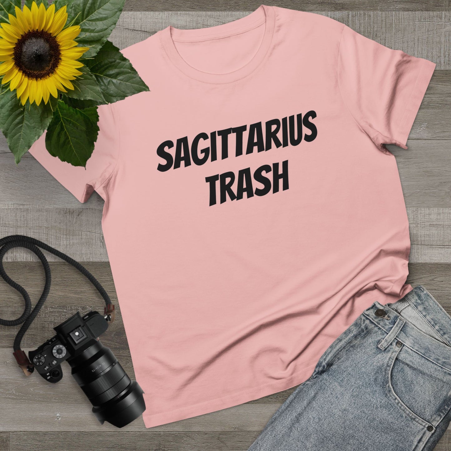 sagittarius trash women’s tee
