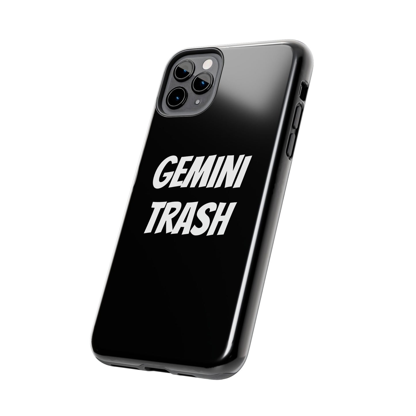 gemini trash phone case