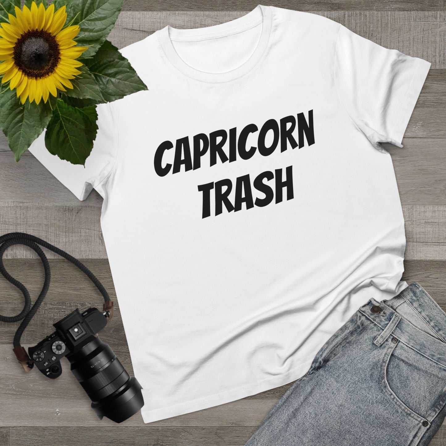 capricorn trash women’s tee