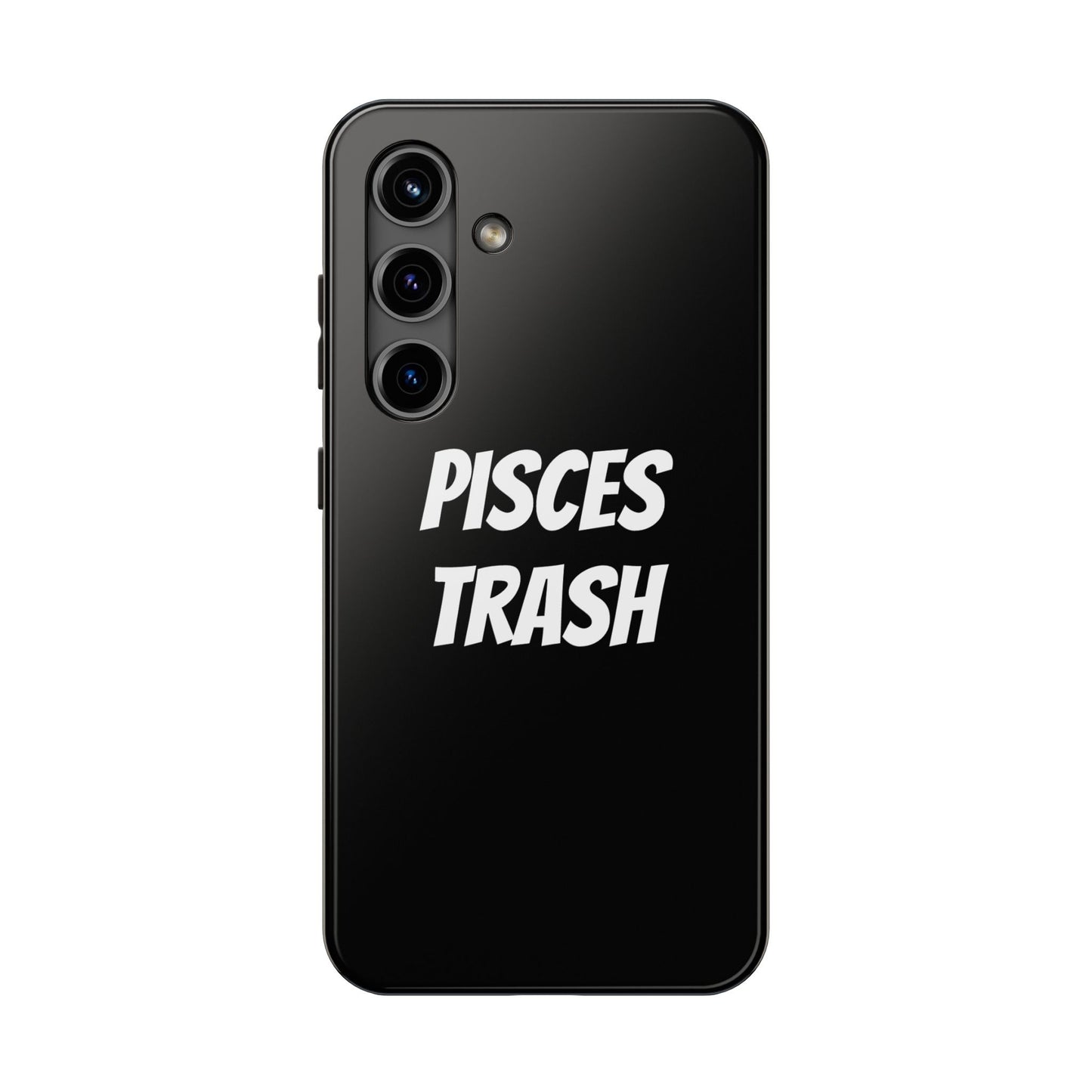 pisces trash phone case