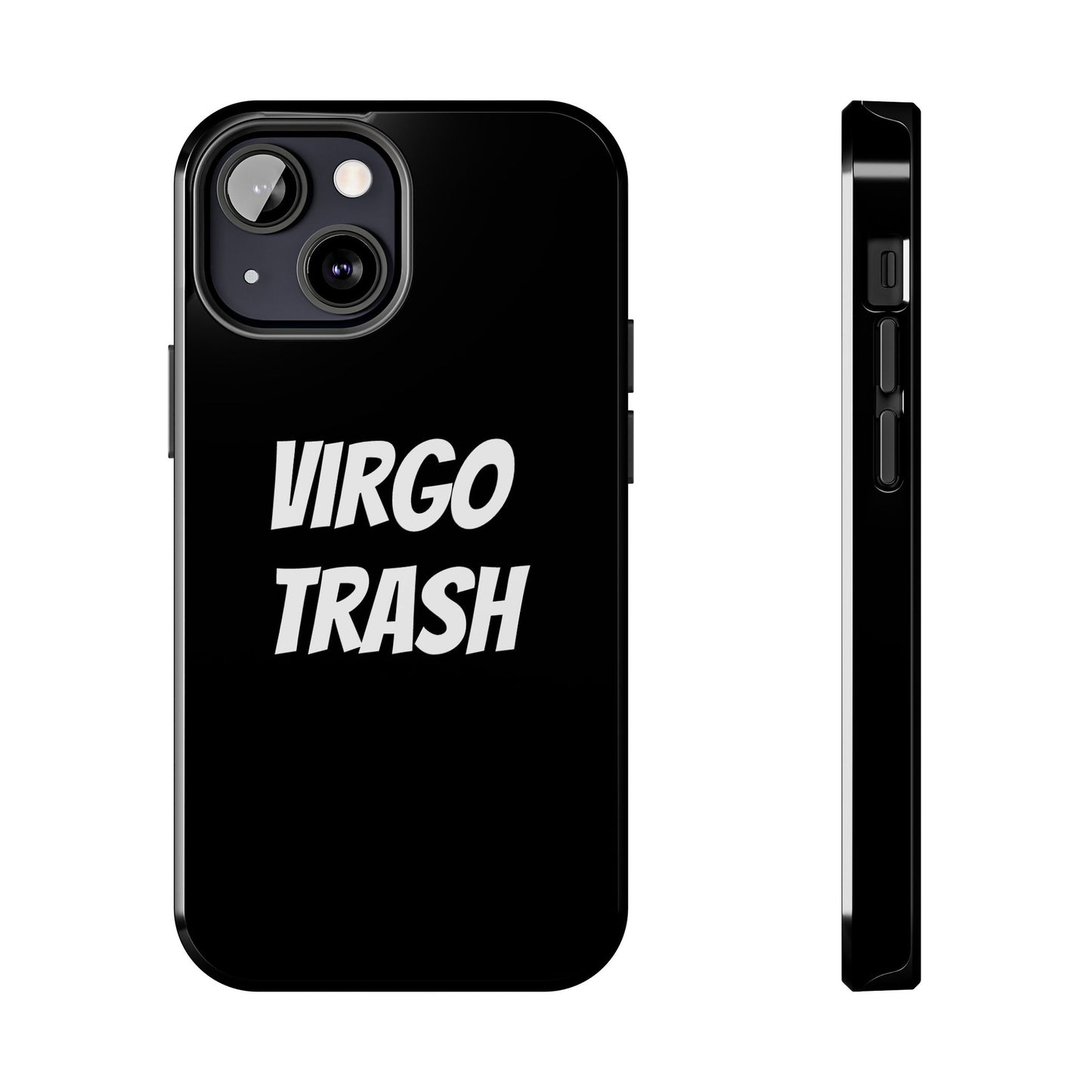 virgo trash phone case