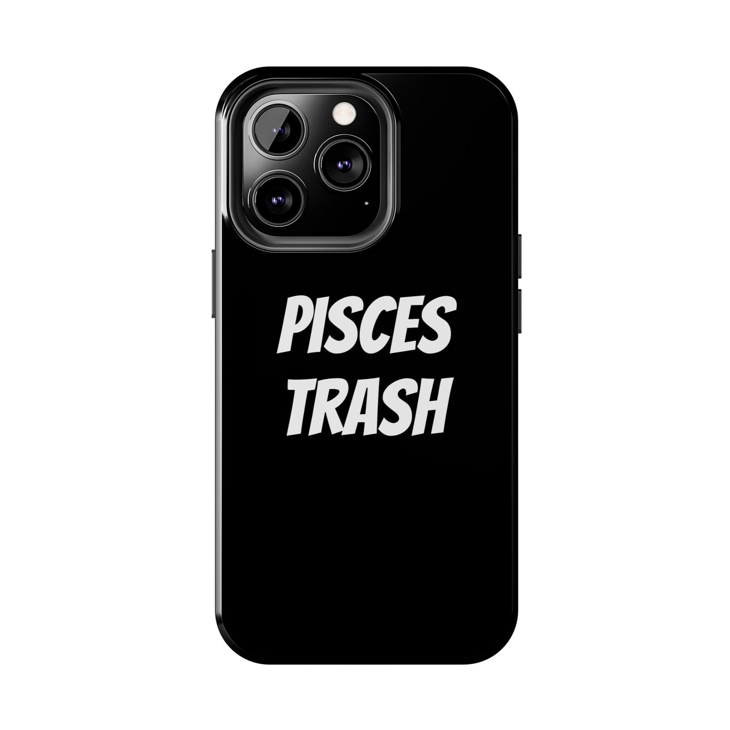 pisces trash phone case