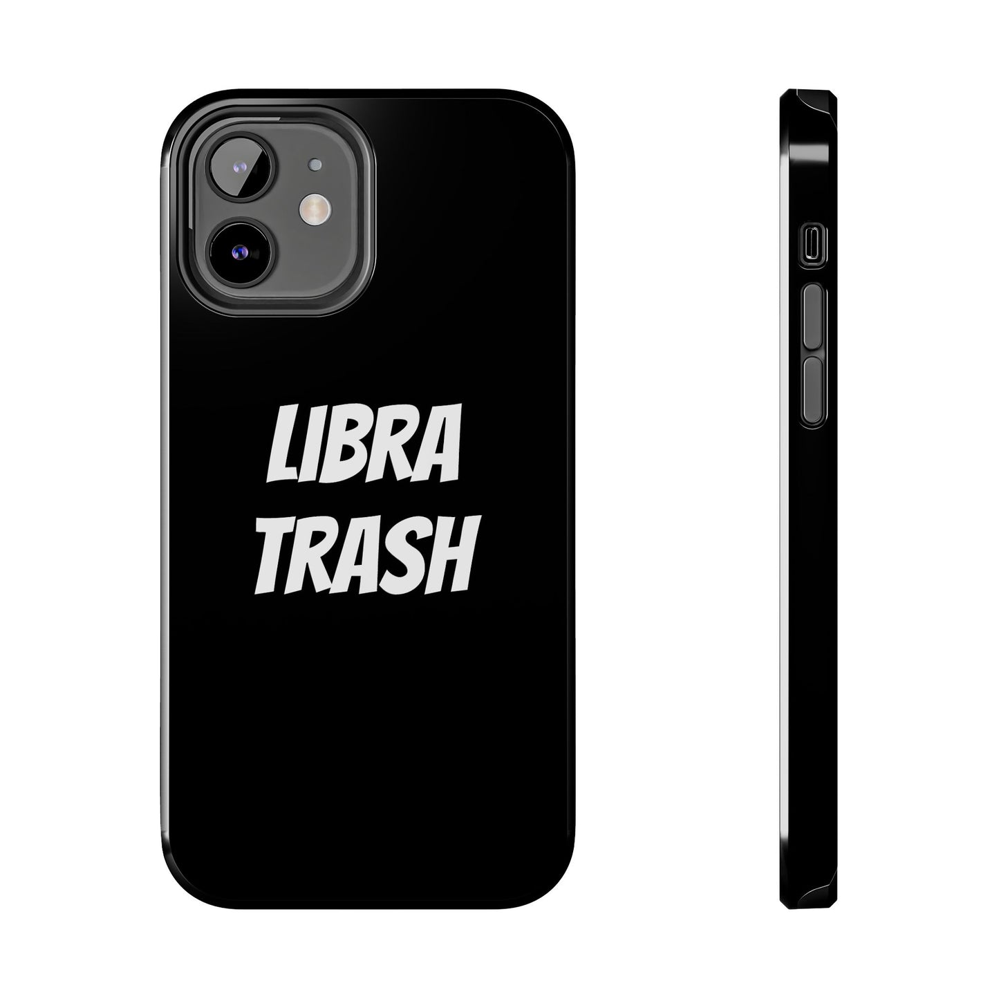 libra trash phone case