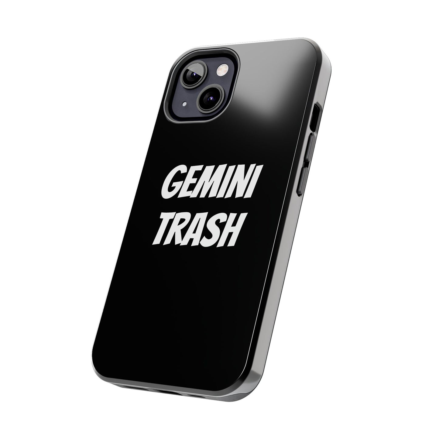 gemini trash phone case