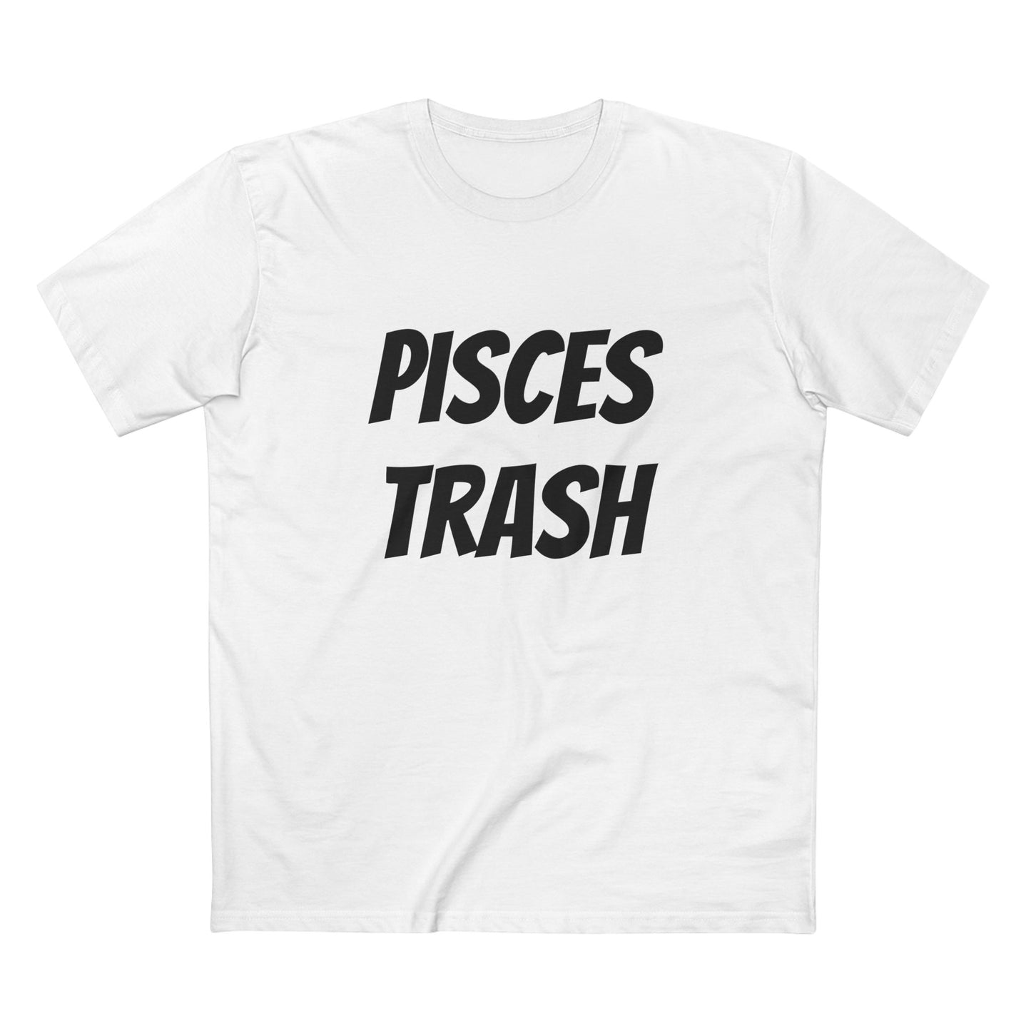 men's pisces trash tee