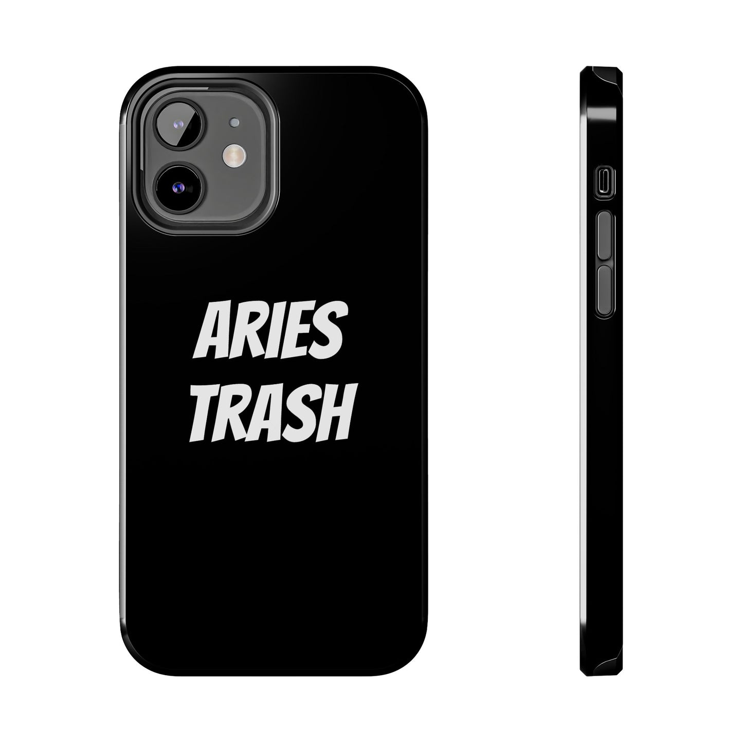 aries trash phone case