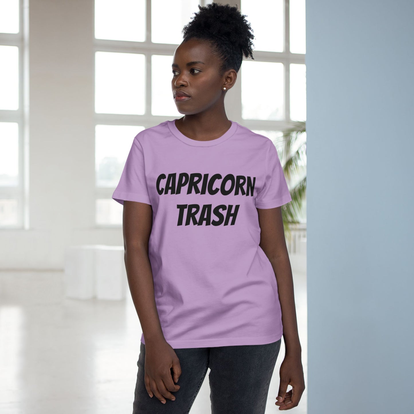 capricorn trash women’s tee