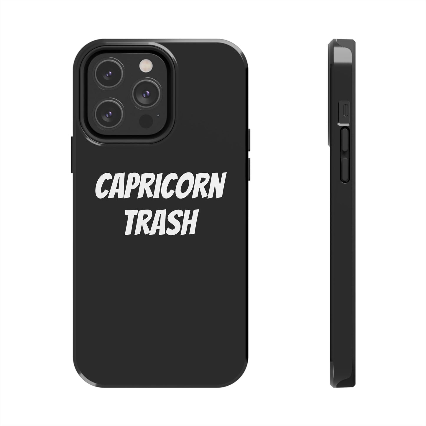 capricorn trash phone case