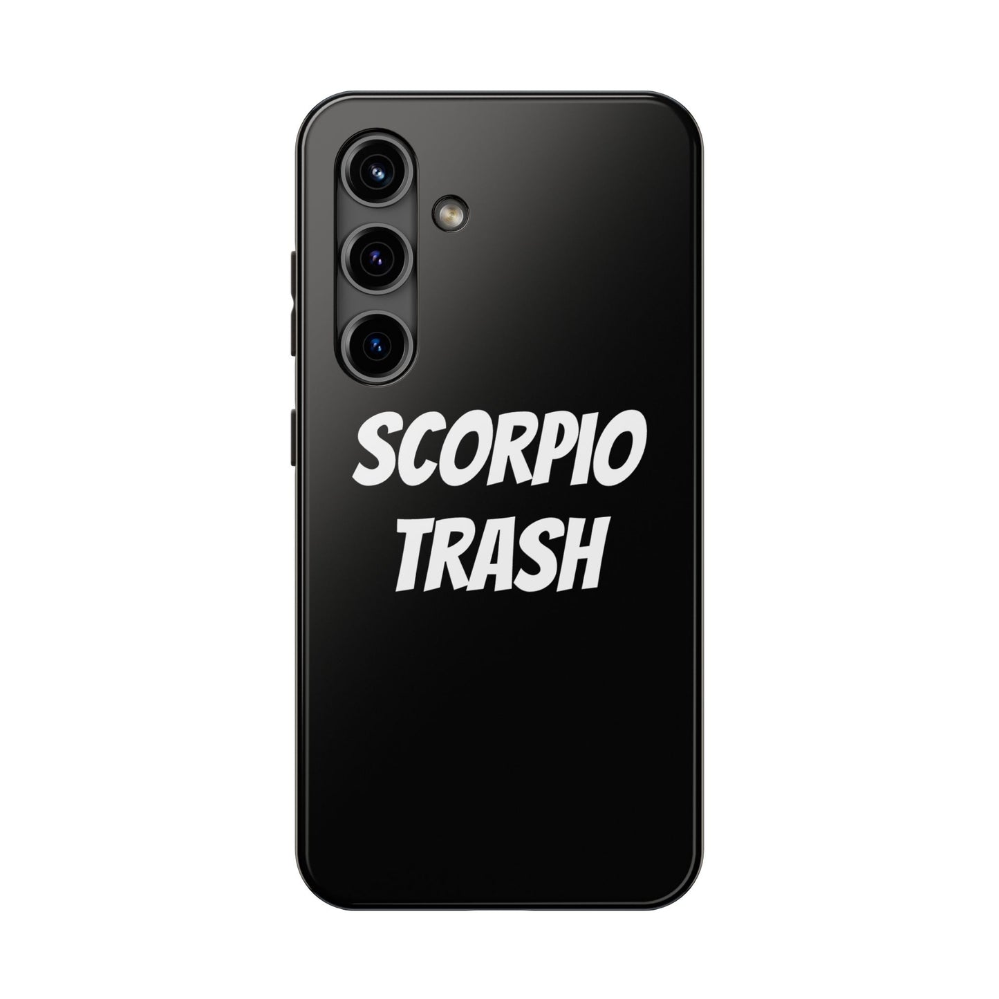 scorpio trash phone case