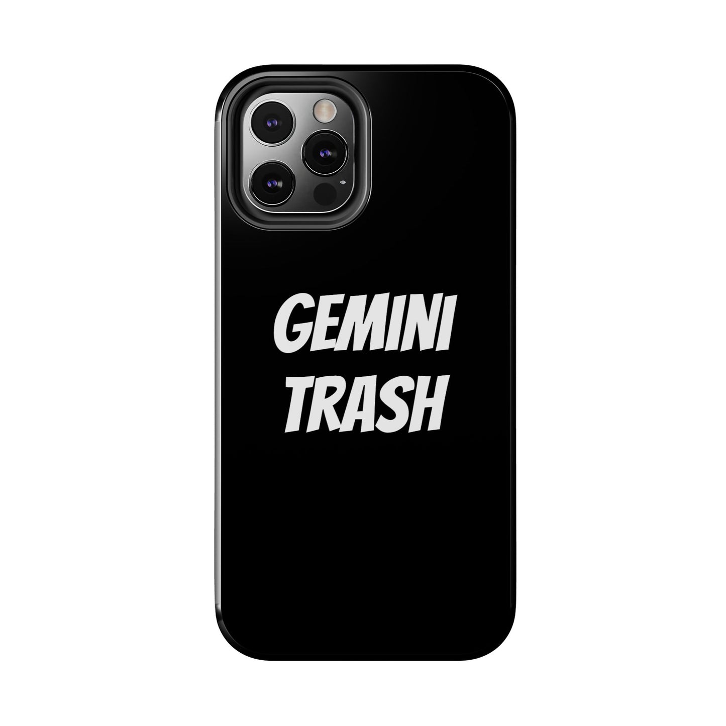 gemini trash phone case