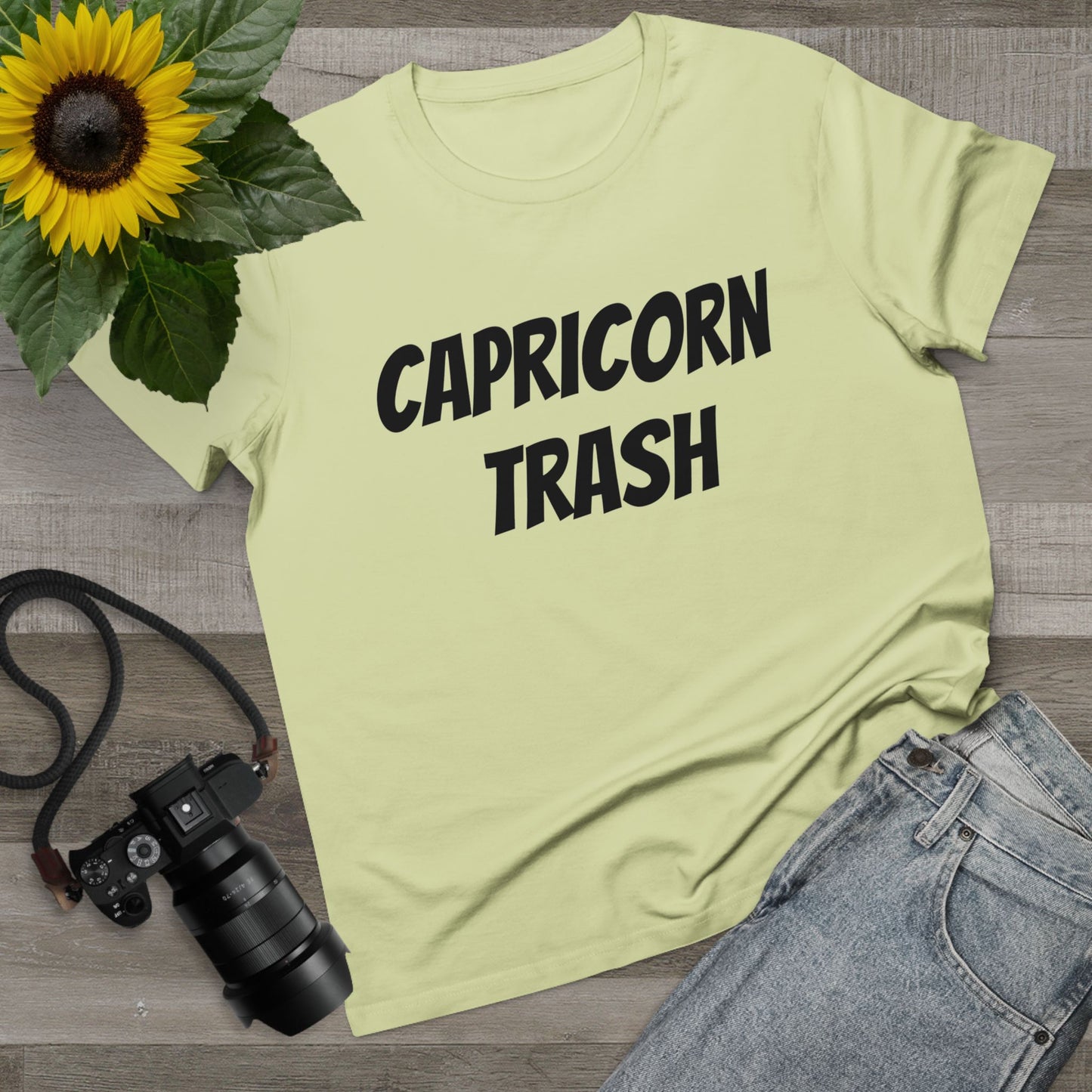 capricorn trash women’s tee
