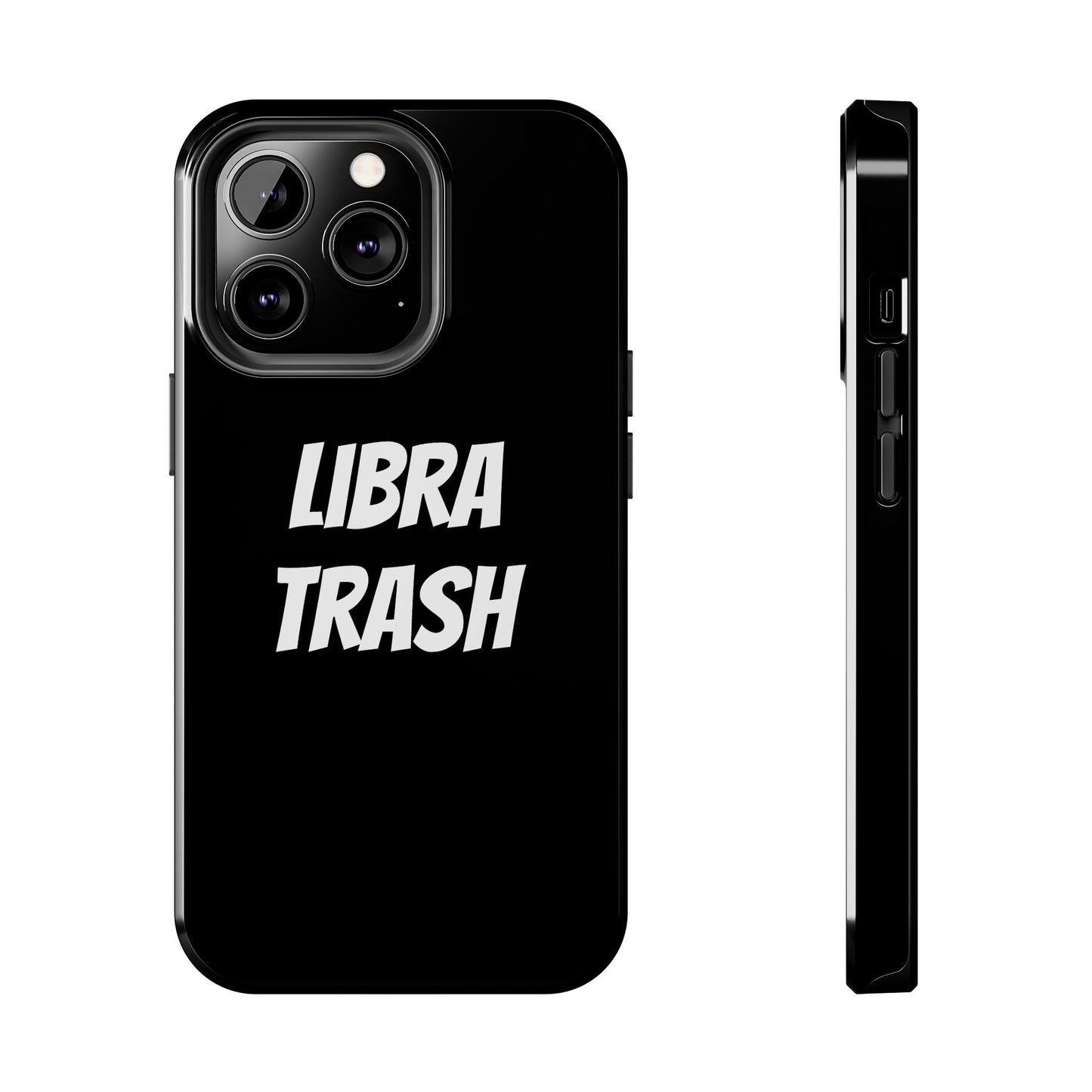 libra trash phone case