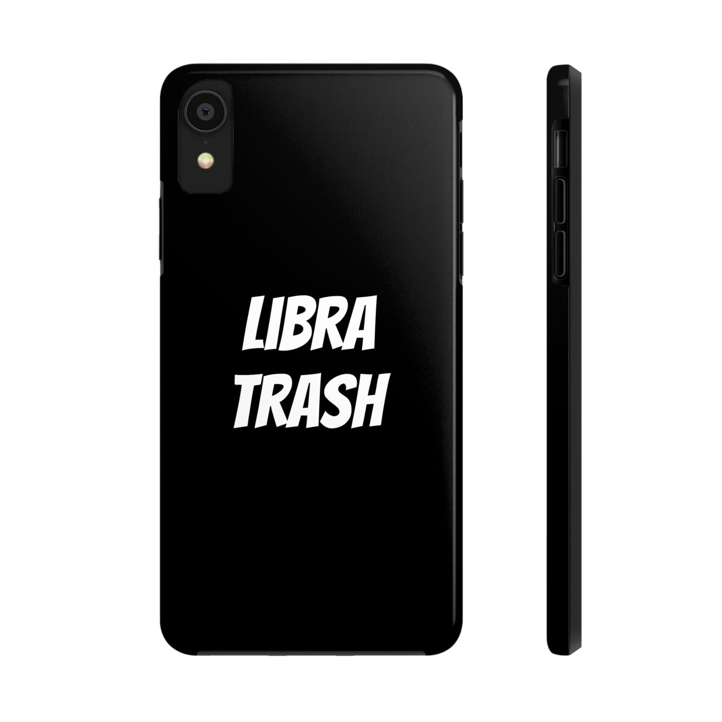 libra trash phone case