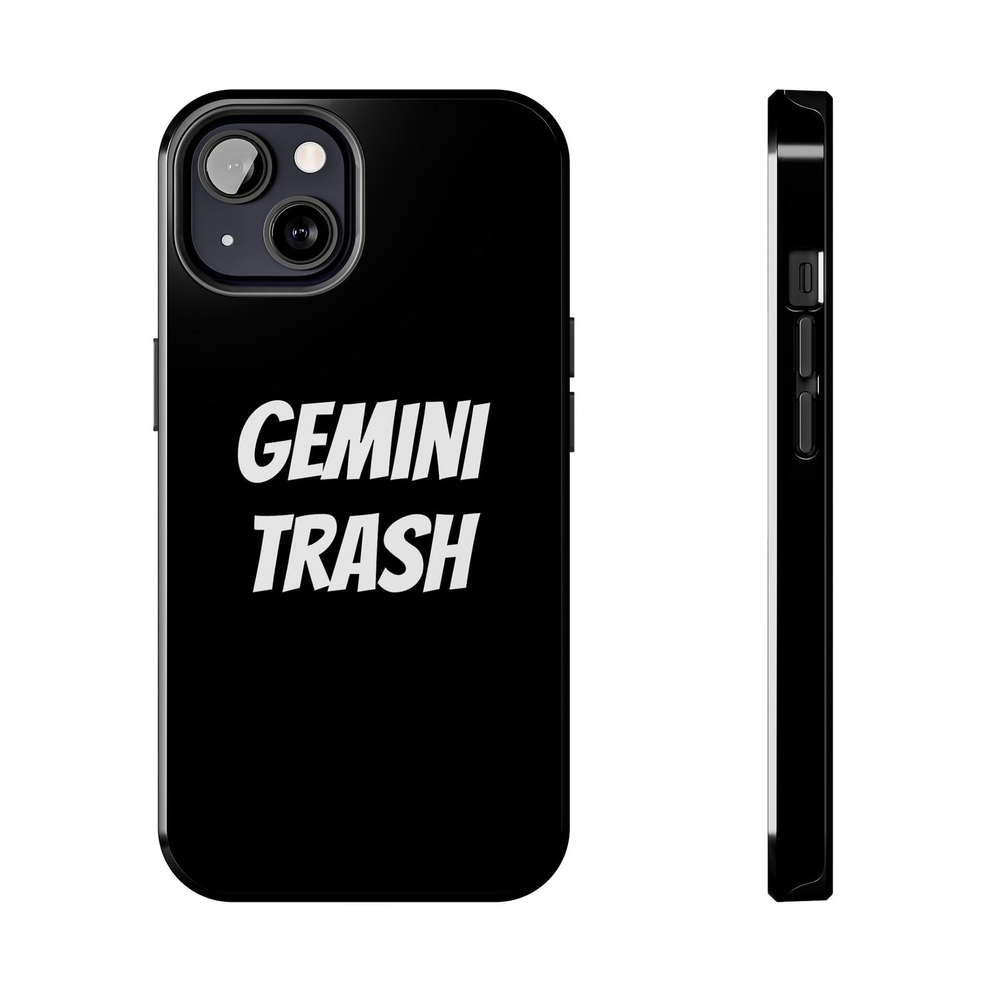 gemini trash phone case