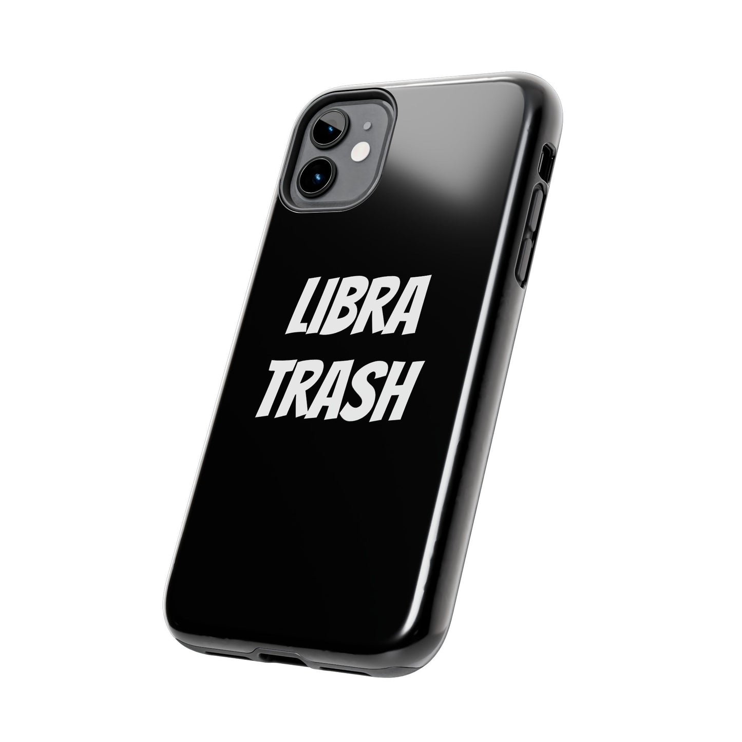 libra trash phone case