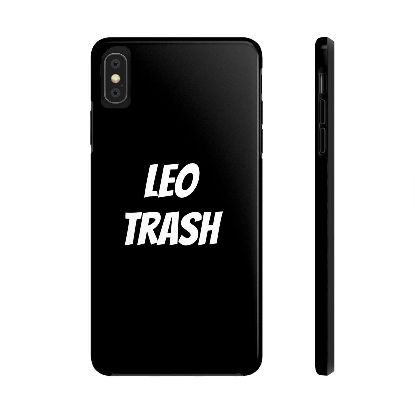 leo trash phone case
