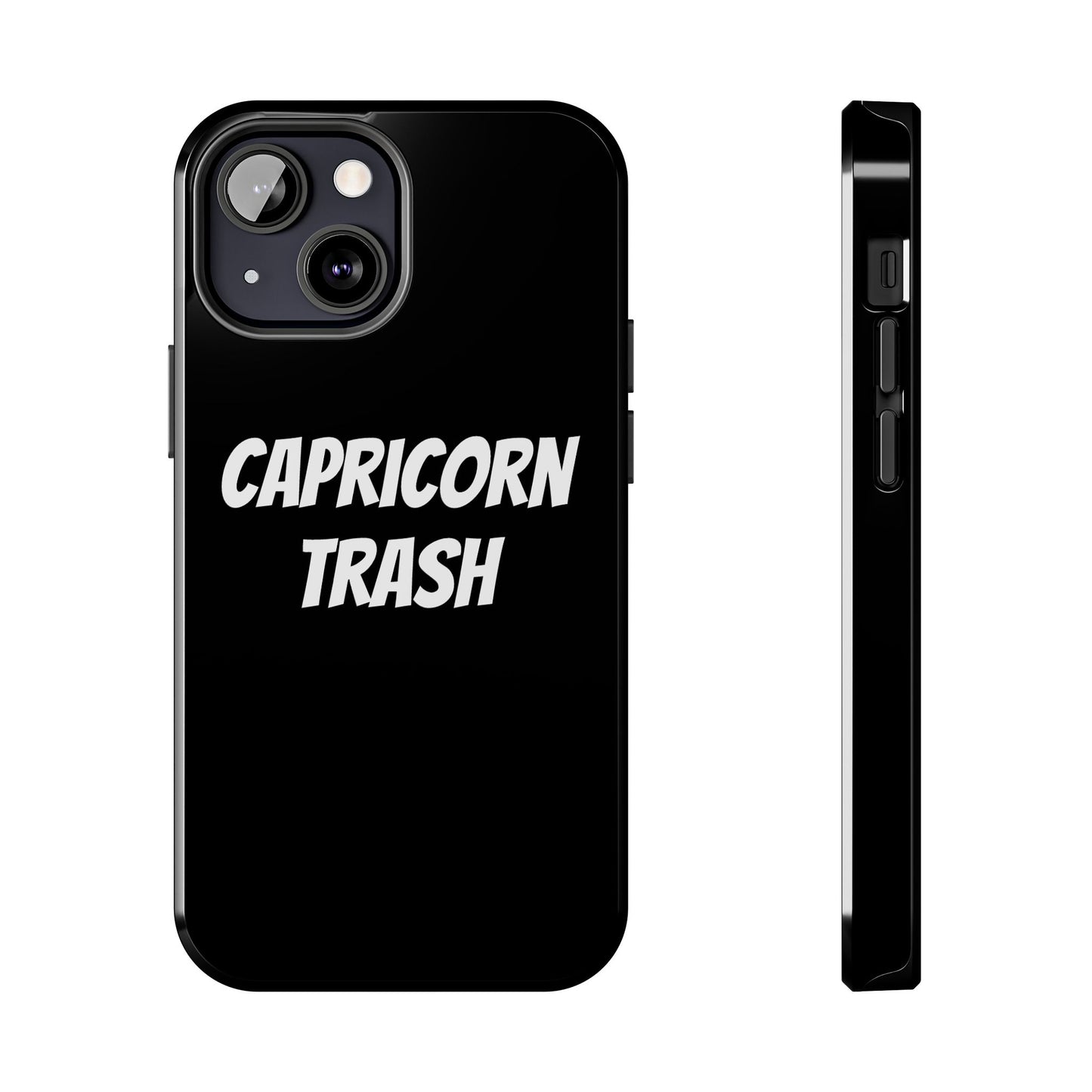 capricorn trash phone case