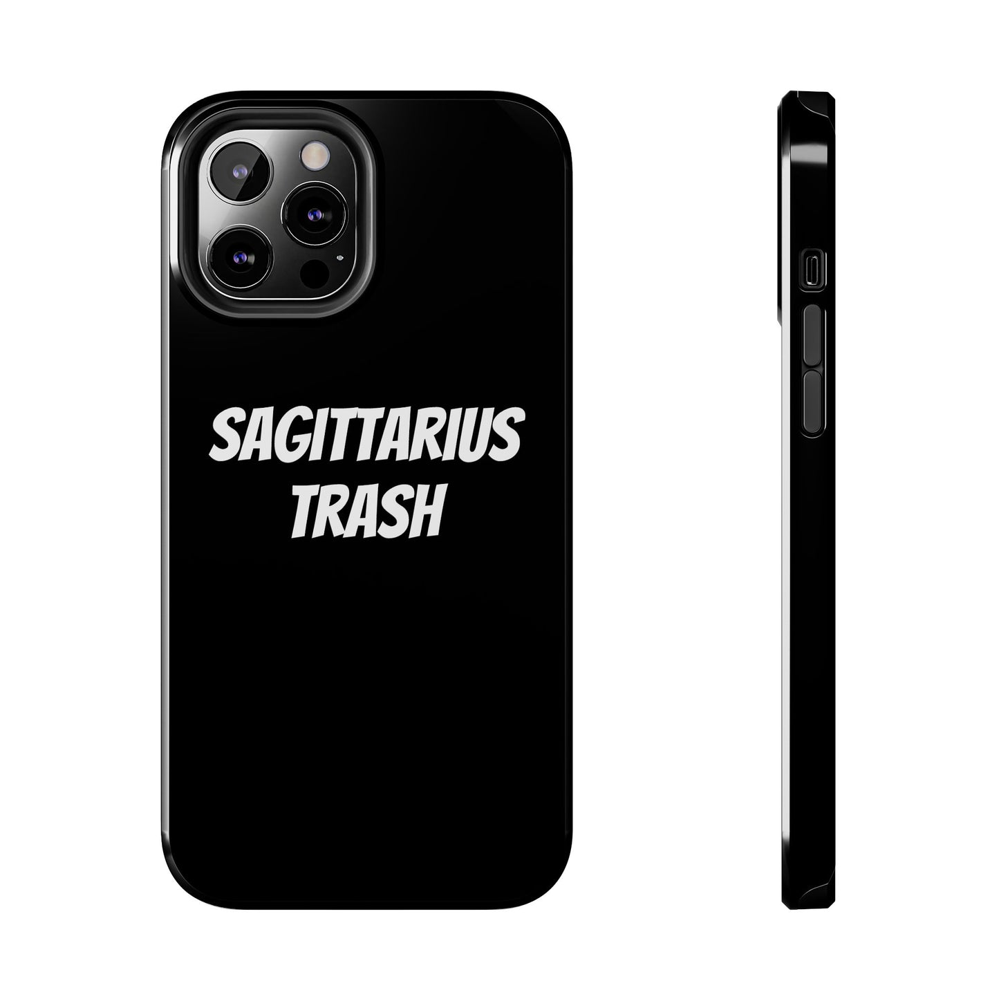sagittarius trash phone case