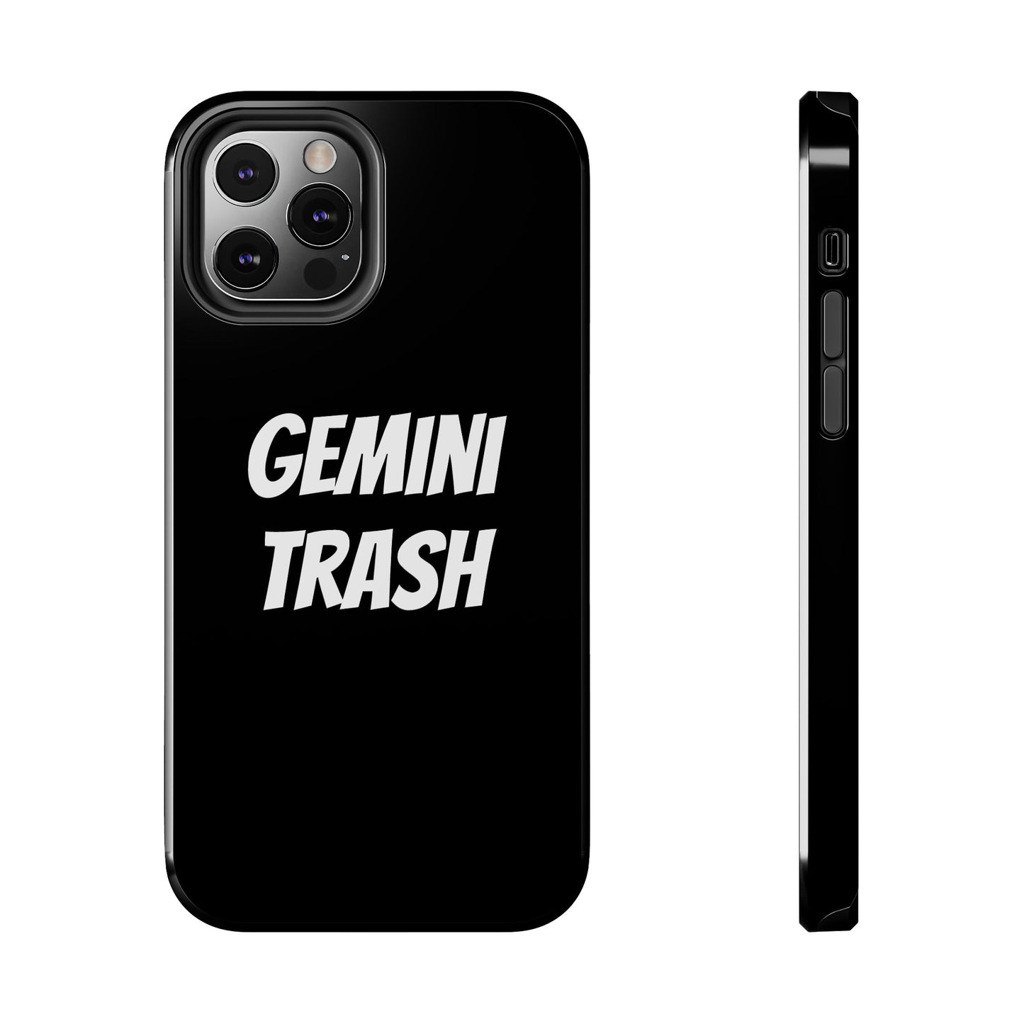 gemini trash phone case