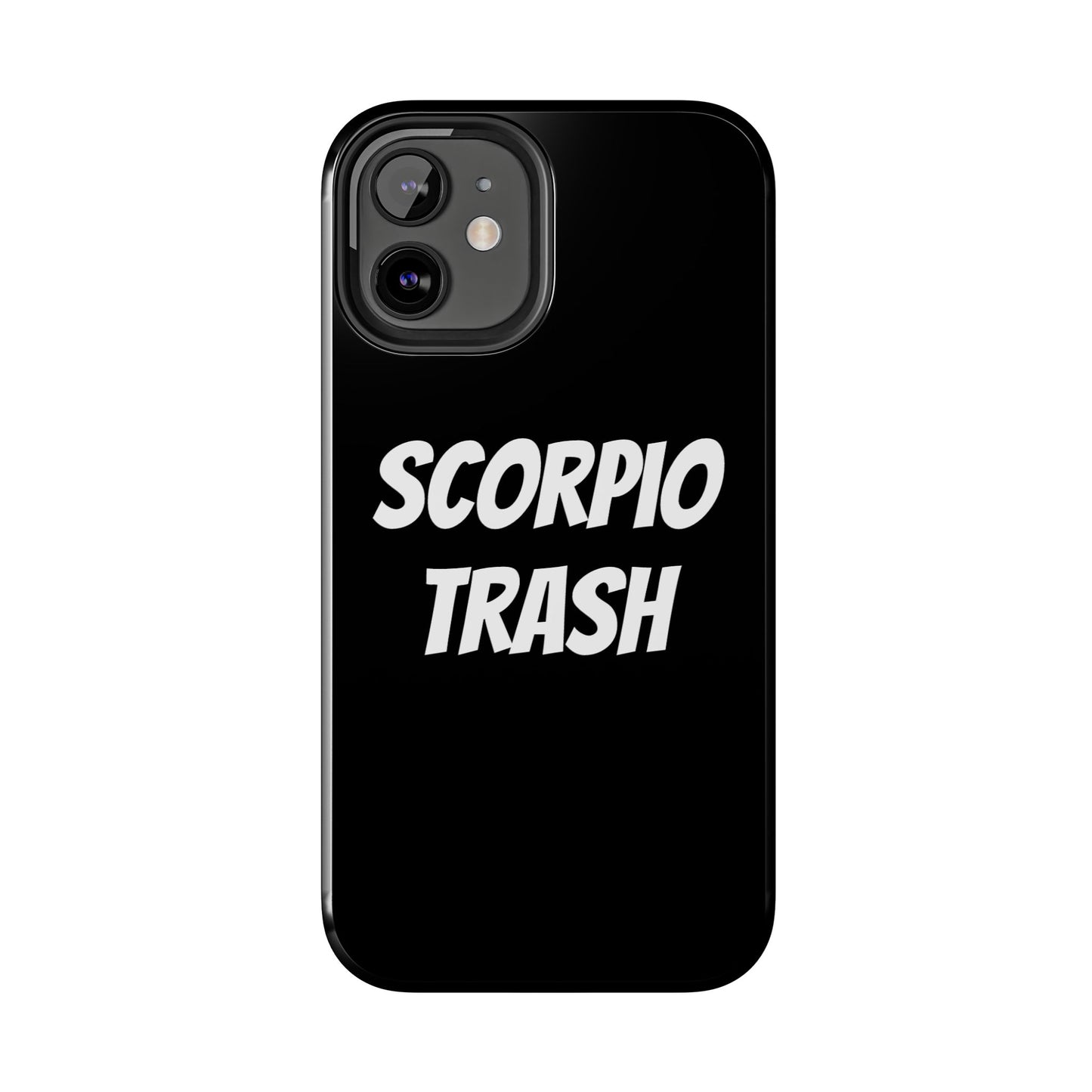 scorpio trash phone case