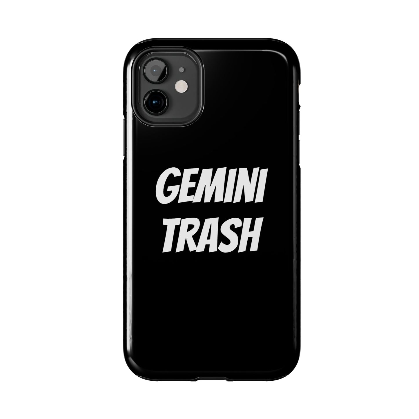 gemini trash phone case