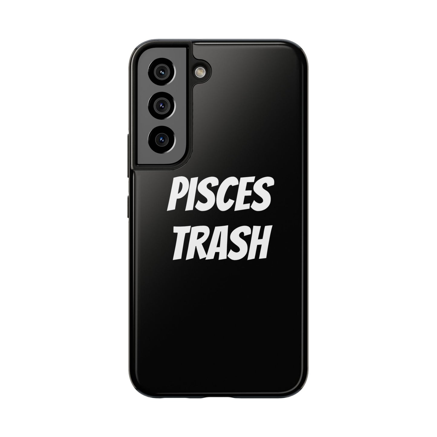 pisces trash phone case