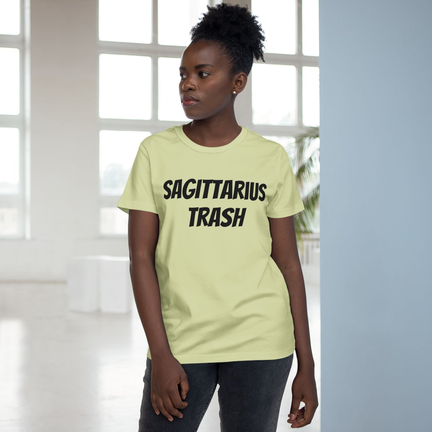sagittarius trash women’s tee