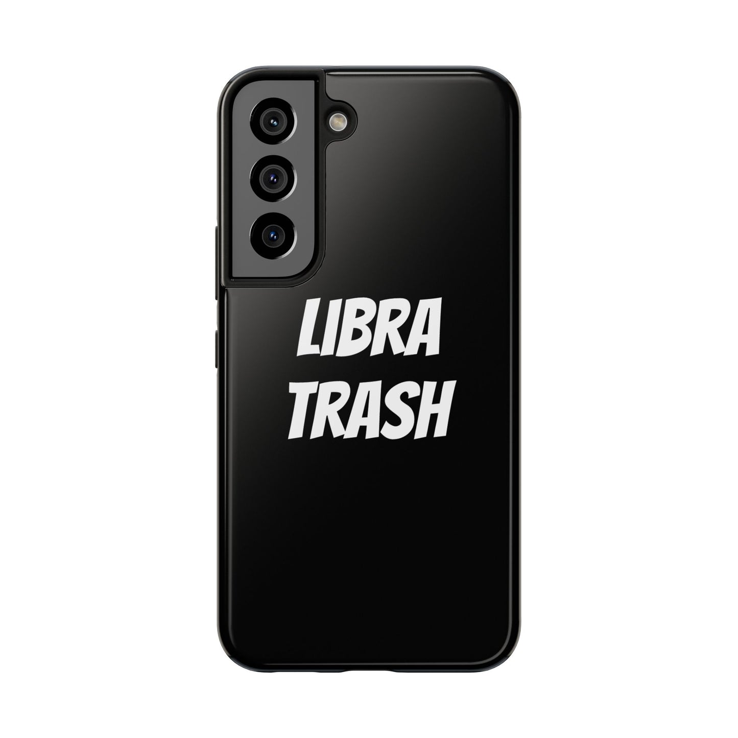 libra trash phone case