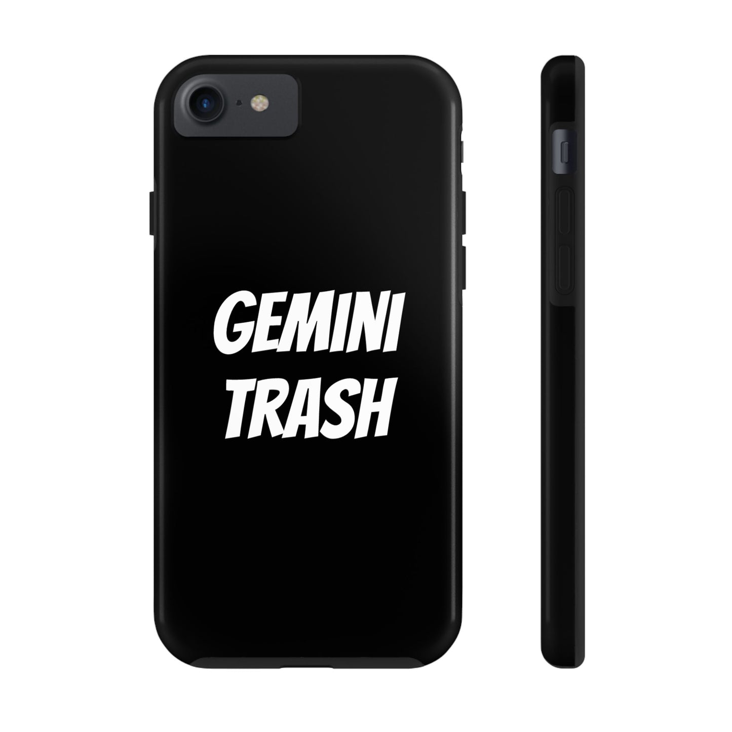 gemini trash phone case