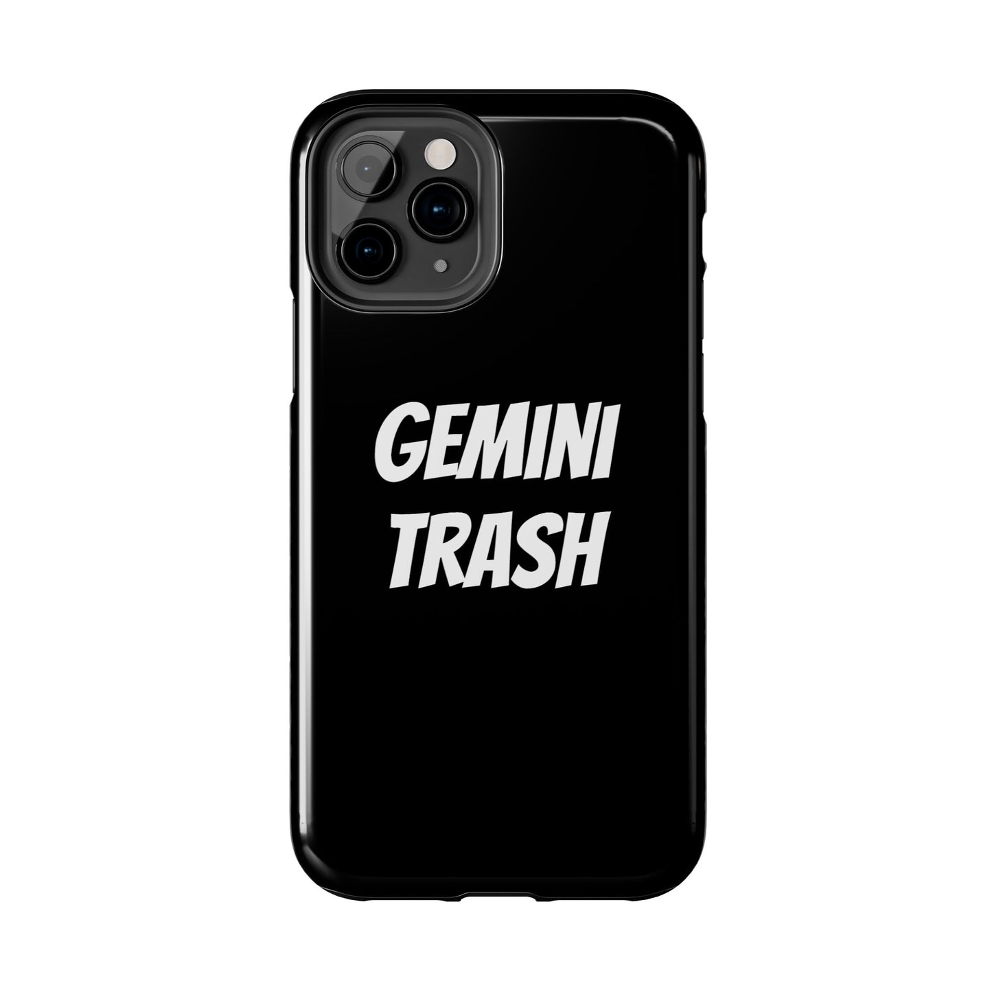 gemini trash phone case