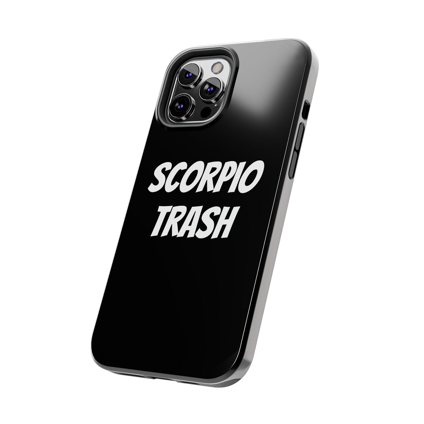 scorpio trash phone case