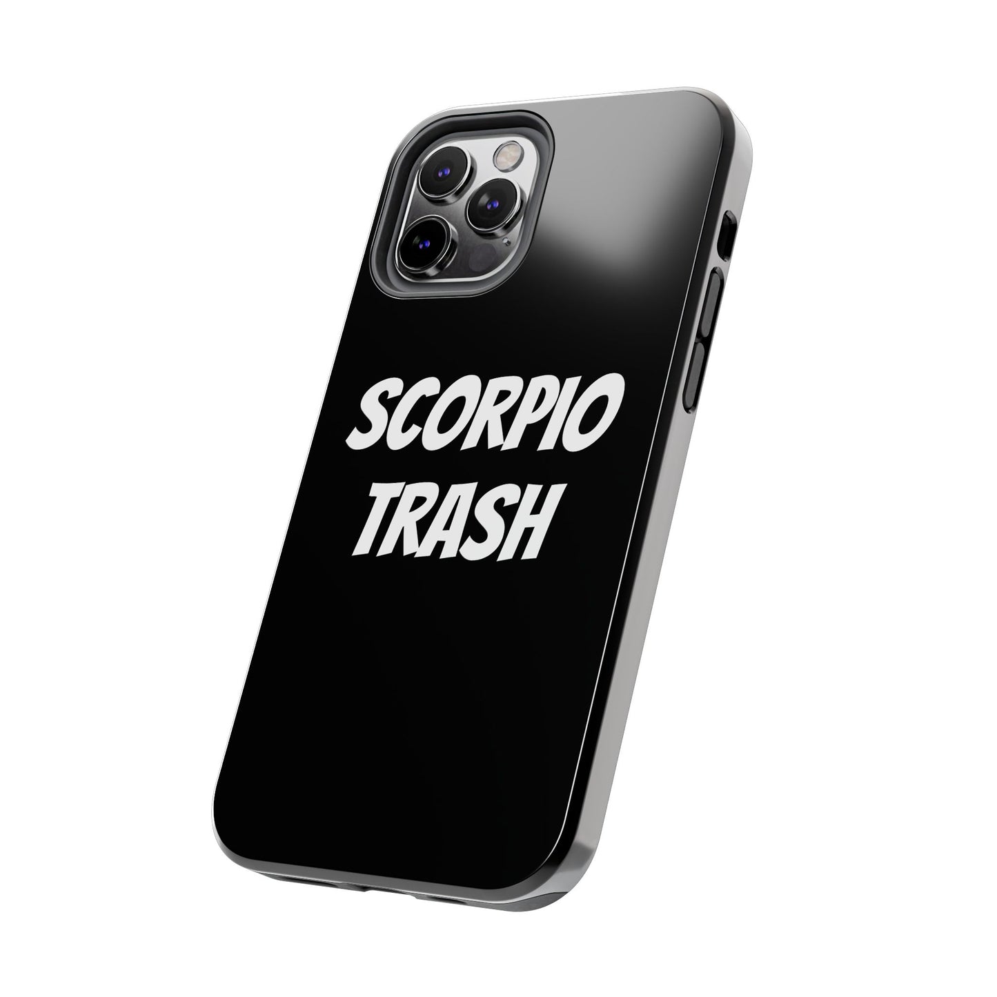 scorpio trash phone case