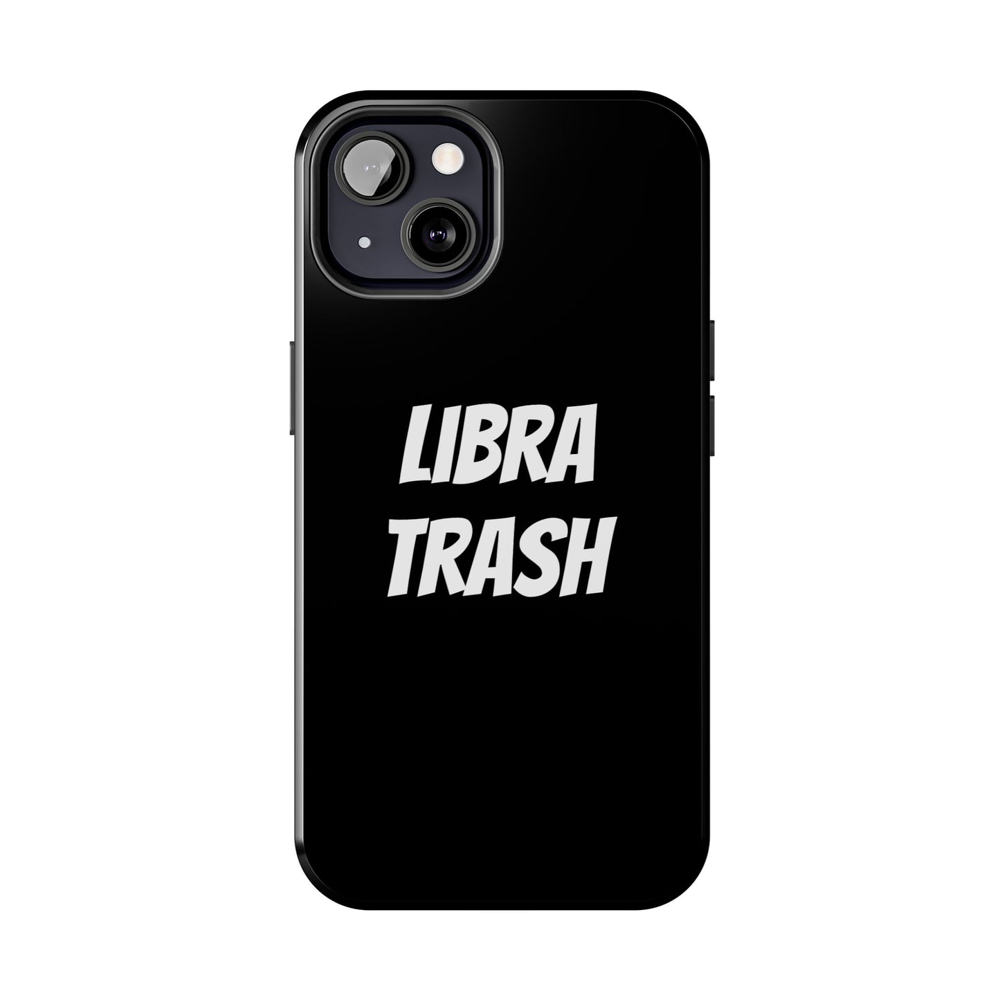libra trash phone case