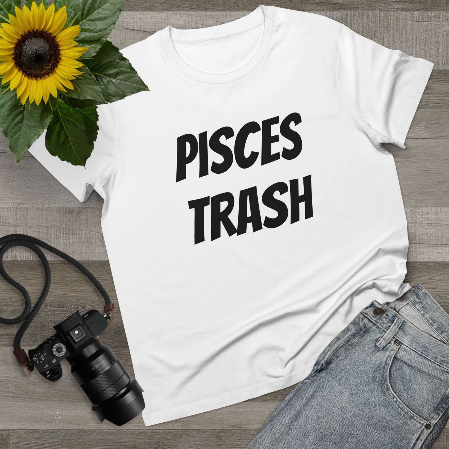 pisces trash women’s tee