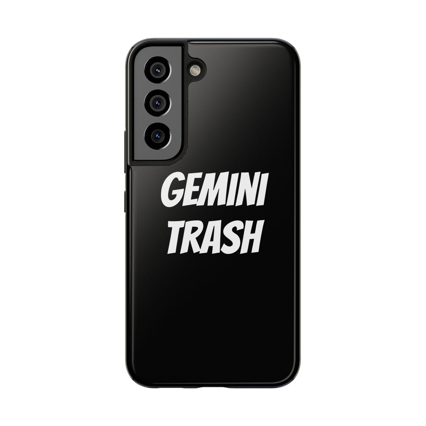 gemini trash phone case