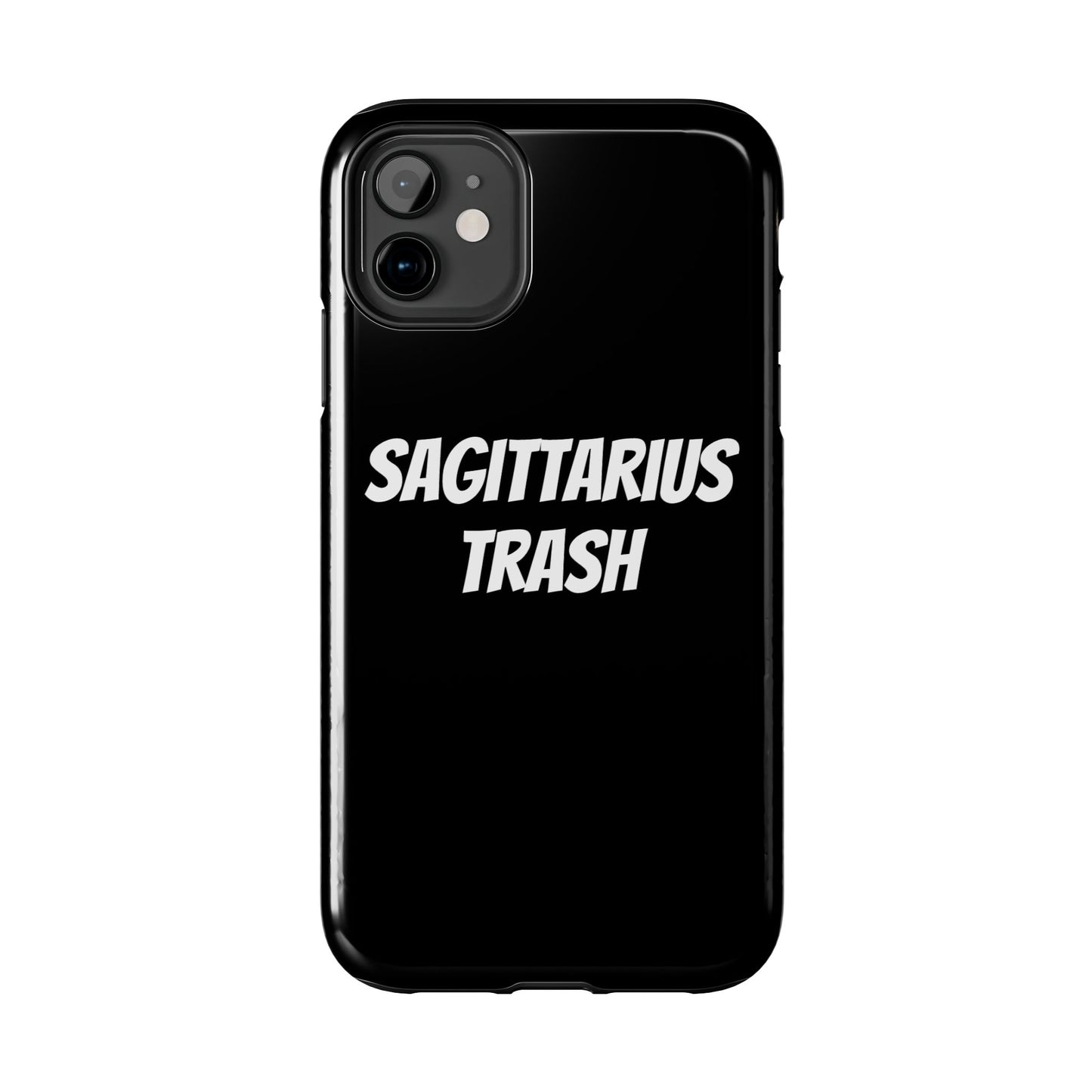 sagittarius trash phone case