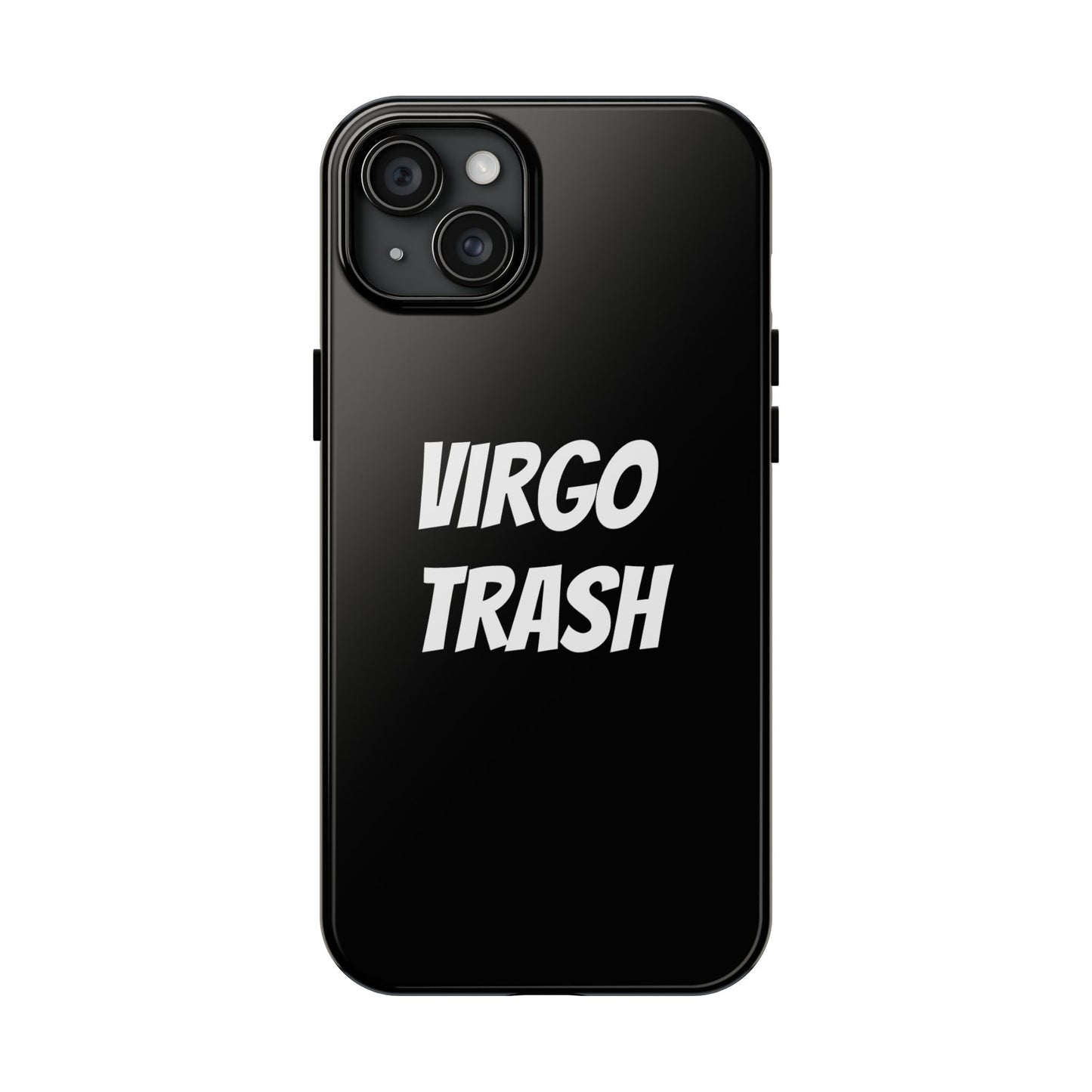 virgo trash phone case