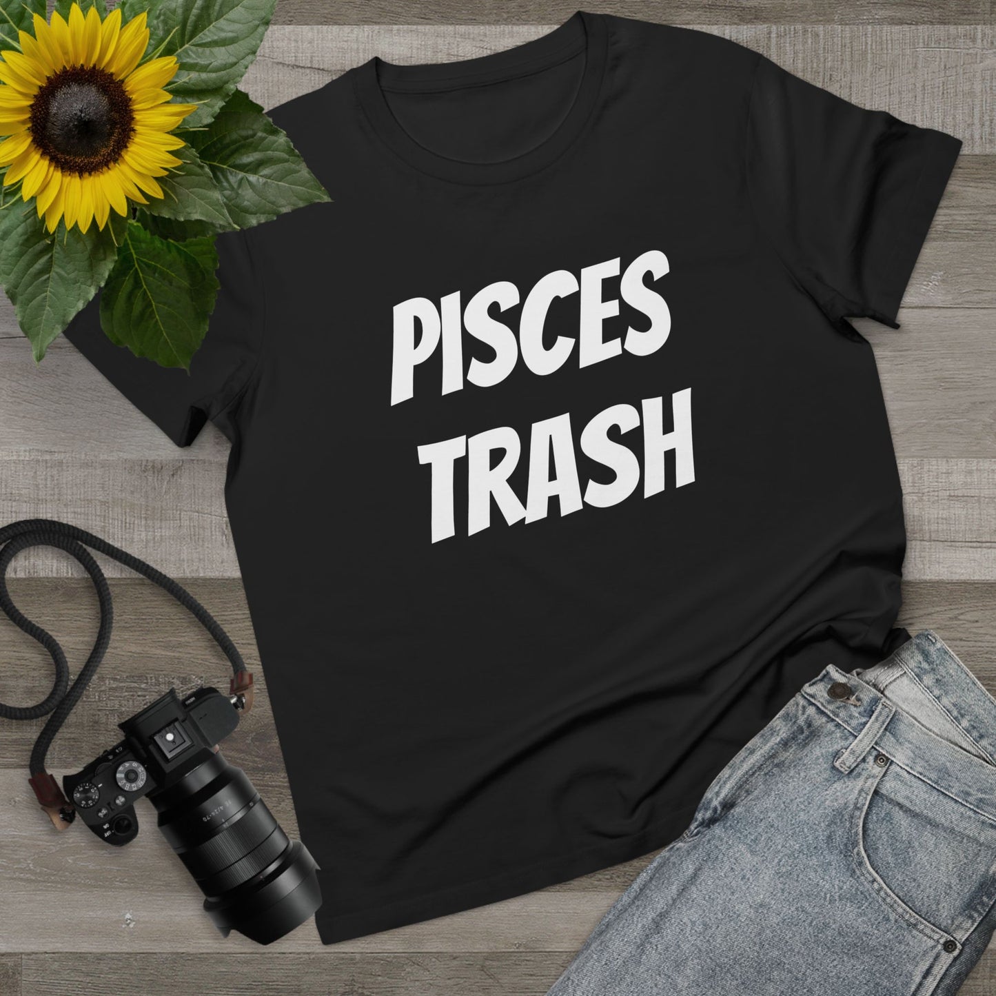 pisces trash women’s tee