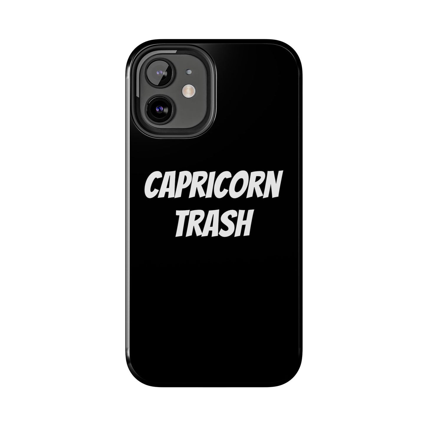 capricorn trash phone case
