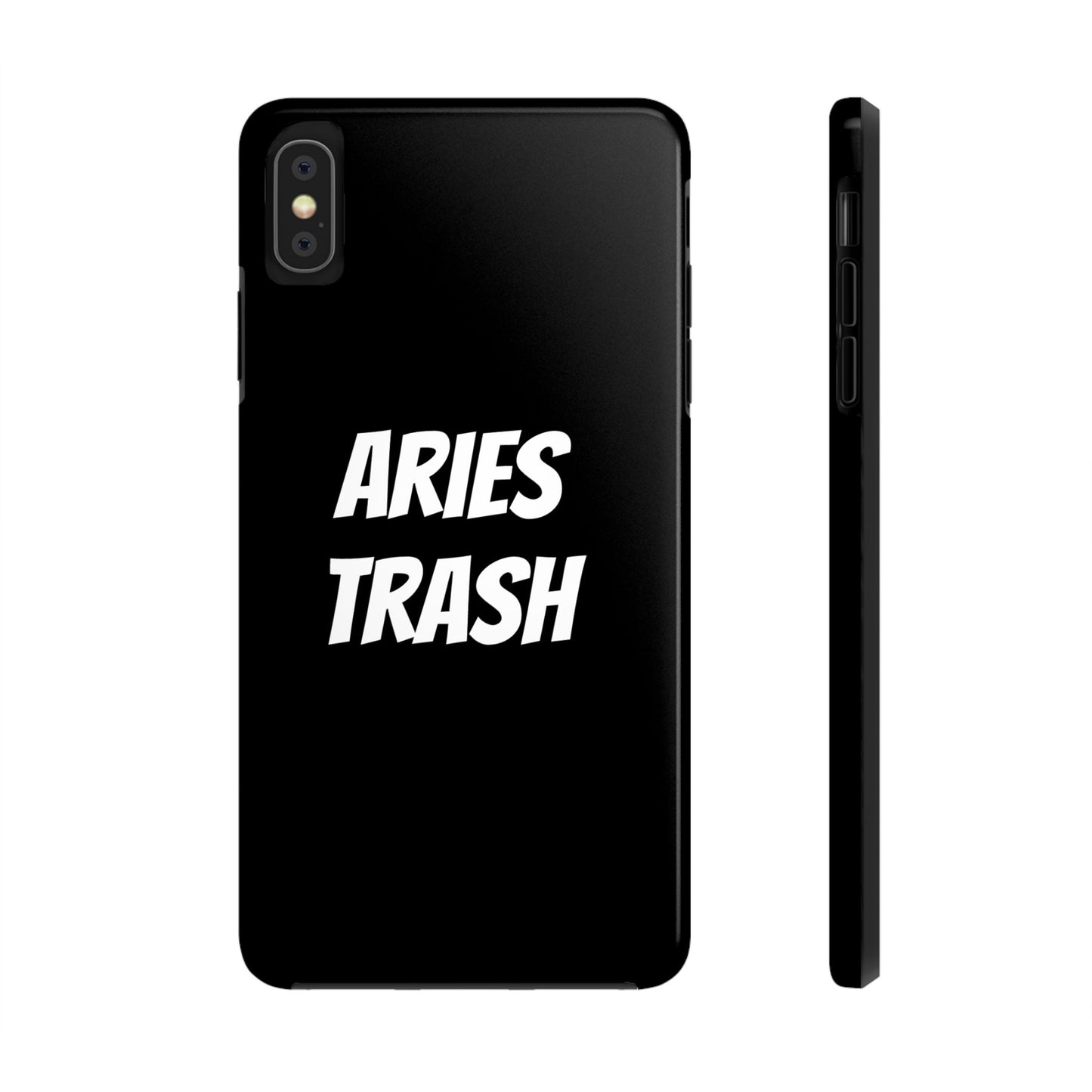 aries trash phone case