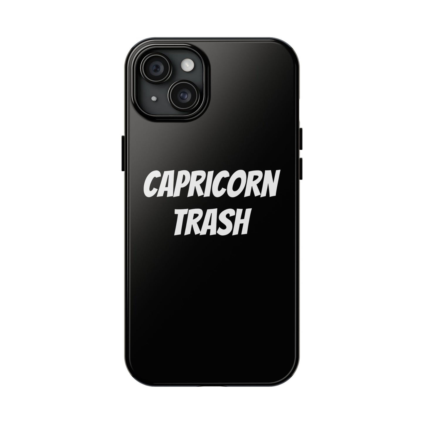 capricorn trash phone case