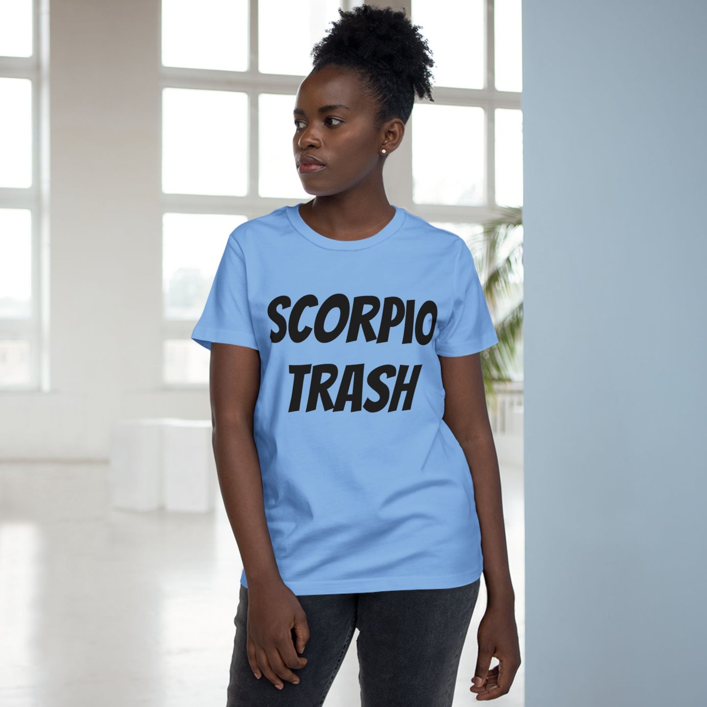 scorpio trash women’s tee