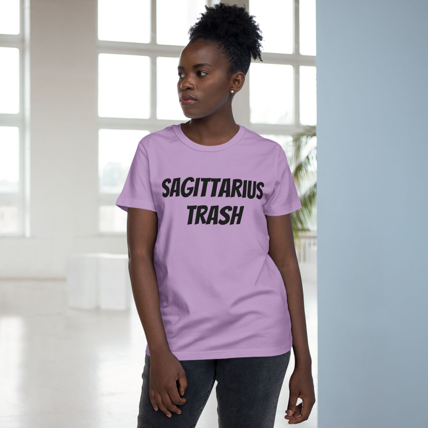 sagittarius trash women’s tee