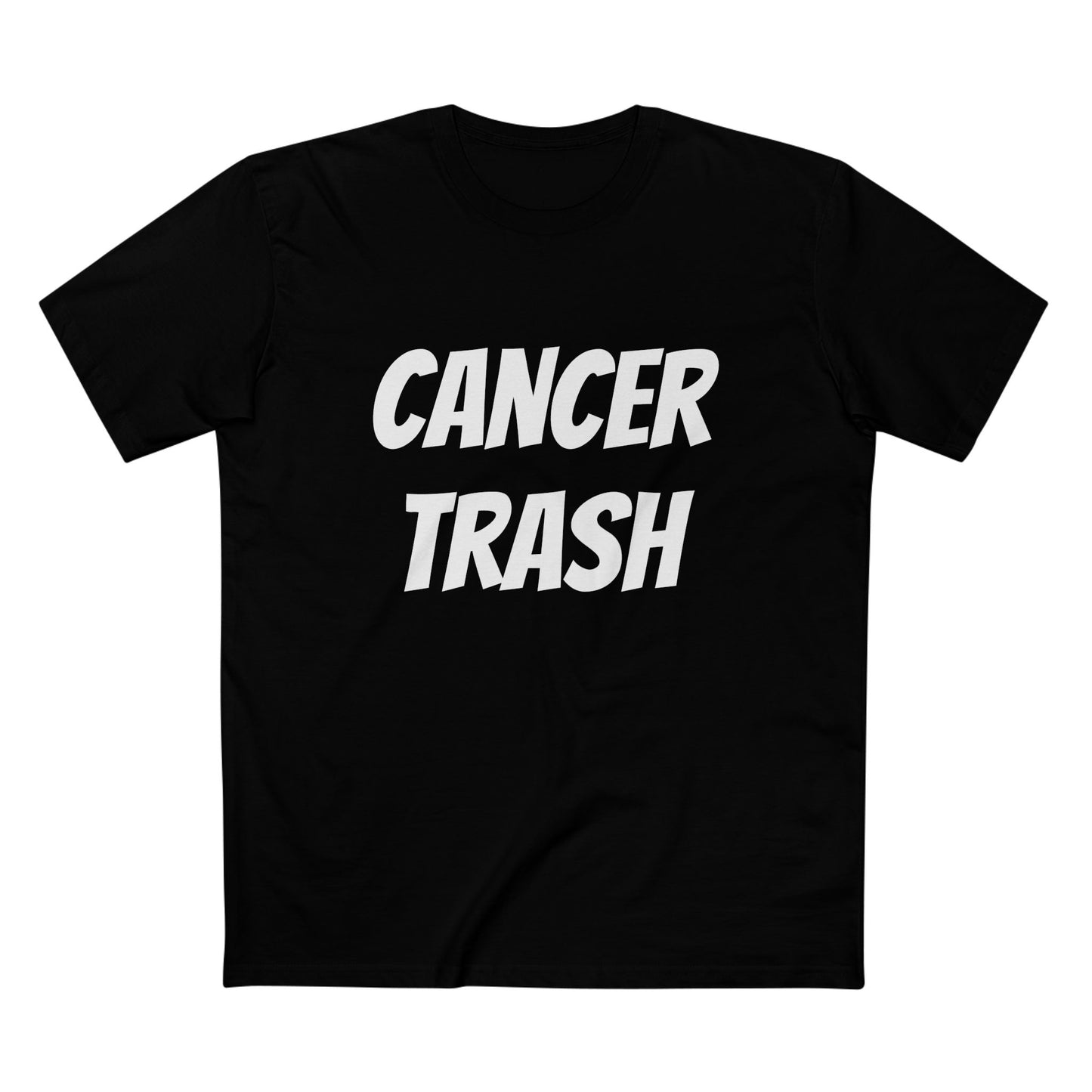 men's cancer trash tee