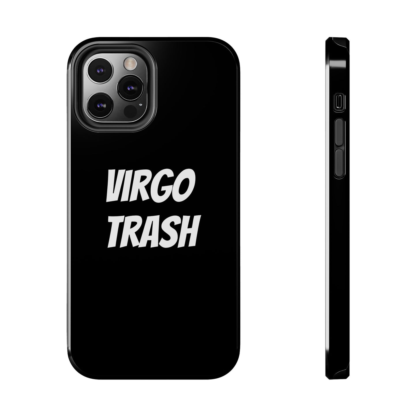 virgo trash phone case