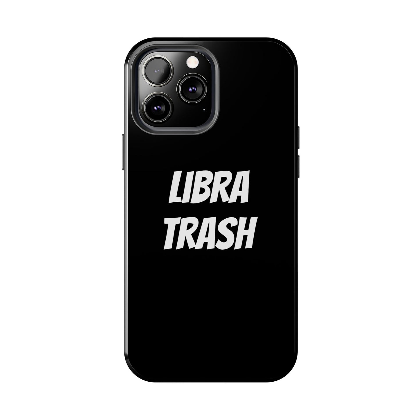 libra trash phone case
