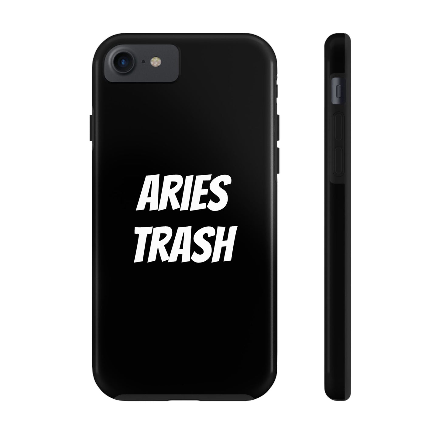 aries trash phone case