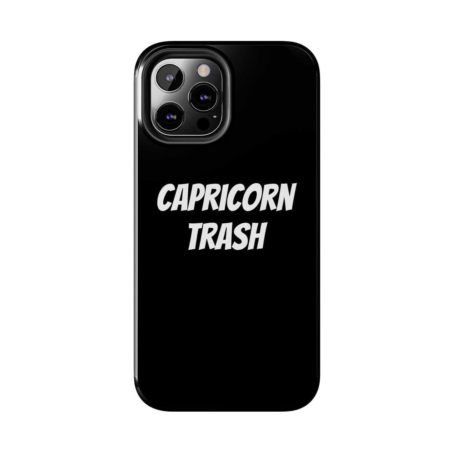capricorn trash phone case