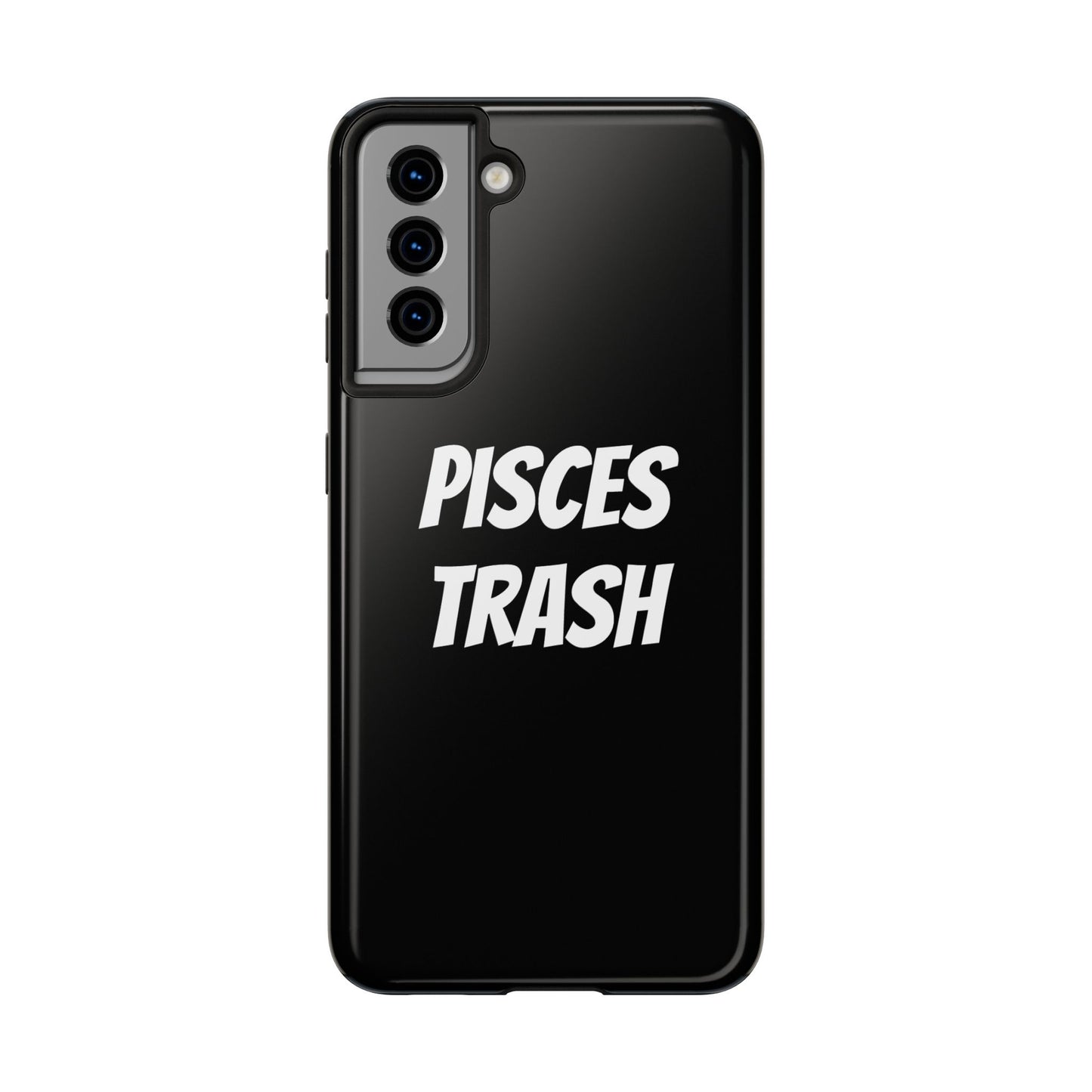 pisces trash phone case